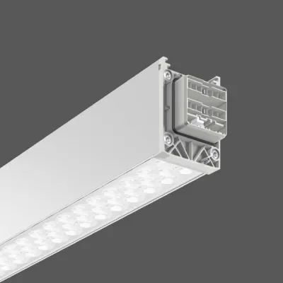 RZB LED Lichtbandmodul 951290.840.500.003 | 55W | 8200lm | 4000K neutralweiß | 1163mm | IP54 | Aluminium | 5-polig