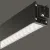 Bild: RZB LED-Lichtband-Komplettmodul 952390.833.776.002 | 84W | 12800lm | 2291mm | 3000K | DALI | IP54 | Alu schwarz