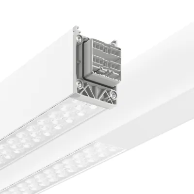 RZB LED-Lichtbandleuchte 954560.842.776.500 | LINEDO 40W | 6650lm | 4000K | 4547mm | 7-polig | DALI | IP54 | weiß