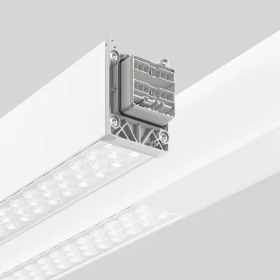 RZB LED-Lichtbandleuchte 954560.842.776.500 | LINEDO 40W | 6650lm | 4000K | 4547mm | 7-polig | DALI | IP54 | weiß