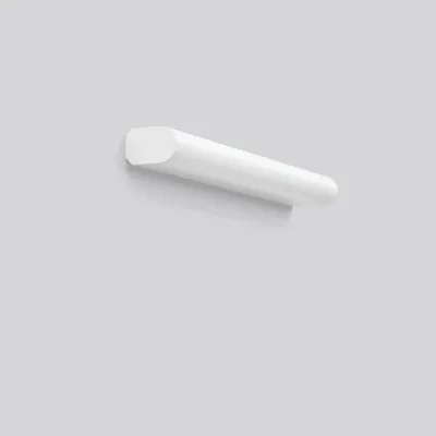 RZB LED-Linienleuchte 451168.002 RT44 | 10W | 920lm | 3000K warmweiß | 600x55x87mm | IP44 | Aluminium weiß