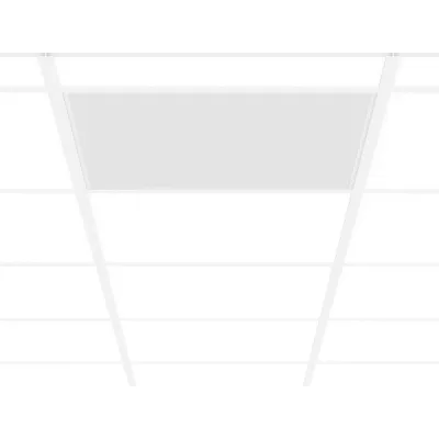 RZB LED-Panel 312463.002.1.76 | Einlegeleuchte 595x595mm | 28W | 3500lm | 4000K neutralweiß | DALI dimmbar | UGR<19