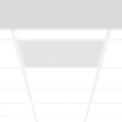 RZB LED-Panel 312775.002.1.76 SIDELITE ECO | 37W | 3700lm | 595x595mm | 4000K neutralweiß | DALI dimmbar | Alu weiß