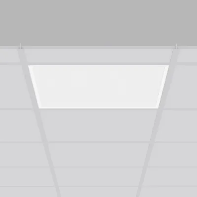 RZB LED-Panel Einlegeleuchte 312775.002.1 SIDELITE ECO | 595x595 mm | 37W | 3700lm | 4000K Neutralweiß | Aluminium weiß