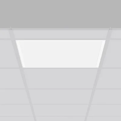 RZB LED-Panel Einbauleuchte 312776.002.1.76 SIDELITE ECO | 62x62 cm | 37W | 3700lm | 4000K | DALI | Aluminium weiß