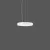 Bild: RZB LED-Pendelleuchte 3000K weiß DALI 312426.002.76