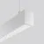 Bild: RZB LED-Pendelleuchte LINEDO Single 312563.000.1.76 | 31 W | 4850 lm | 4000K | DALI dimmbar | Aluminium | 1700 mm | IP20