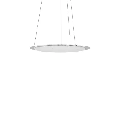 RZB LED-Pendelleuchte Flatliner Slim 312286.002.76 | 38W | 2750lm | 3000K | DALI dimmbar | Ø 496mm | weiß | Aluminium