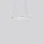 Bild: RZB LED-Pendelleuchte Flatliner Slim 312286.002.76 | 38W | 2750lm | 3000K | DALI dimmbar | Ø 496mm | weiß | Aluminium