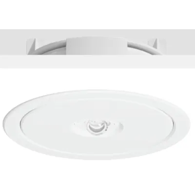 RZB LED-Sicherheitsleuchte Einbau/Anbau 672526.002 | Rettungswegbeleuchtung | 3,1W 4000K 240lm | IP20 | weiß