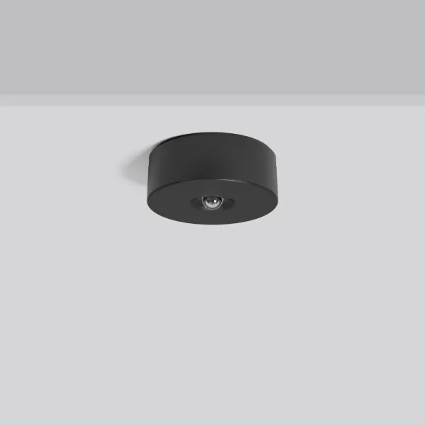 RZB LED-Sicherheitsleuchte 672527.003.F1 LUCIO 2 | Rettungswegbeleuchtung | Deckenanbau | 4000K | 240lm | IP20 | schwarz