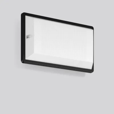 RZB LED-Sicherheitsleuchte EB 3h, 840, schwarz 672181.003.1