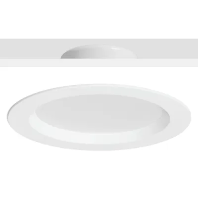 RZB LED Einbau-Downlight HB 801 | 901697.002 | 20W | 1950lm | 3000K/4000K/5700K | IP54 | Ø225mm | Aluminium weiß