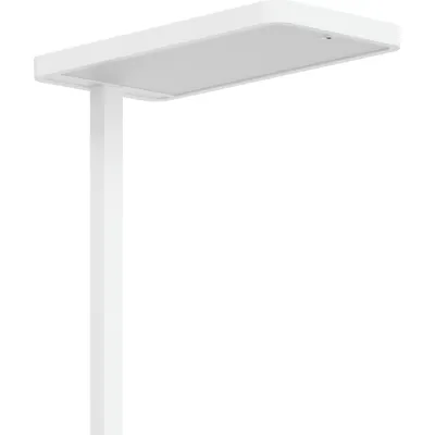 RZB LED-Stehleuchte Navona 312562.002.1.19 | 90W 13400lm | 4000K neutralweiß | Präsenzsensor | Büro | Aluminium weiß