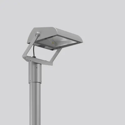 RZB LED-Strahler 721719.114 | Lightstream | 54W 6050lm | 3000K warmweiß | IP65 | Wand-, Deckenmontage | Aluminium Silber