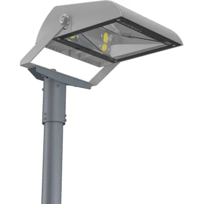 RZB LED-Strahler 721720.114.1 | 114W | 12400 lm | 4000K Neutralweiß | IP65 | asymmetrisch | Aluminium silber