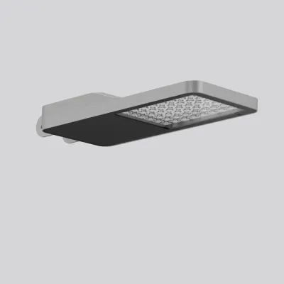 RZB LED-Strahler 722288.114.1 LIGHTSTREAM midi | 93W | 13200lm | 4000K neutralweiß | IP66 | asymmetrisch | silber