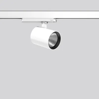 RZB LED-Stromschienenstrahler 742250.002 | 20W | 3000K | 2500lm | dreh- & schwenkbar | Ra>90 | engstrahlend | weiß