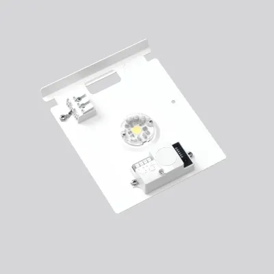 RZB LED-Umrüstsatz 983461.002.25 | LED-Modul Hausnummernleuchte | 4,6W | 430lm | 4000K | Dämmerungsschalter | weiß