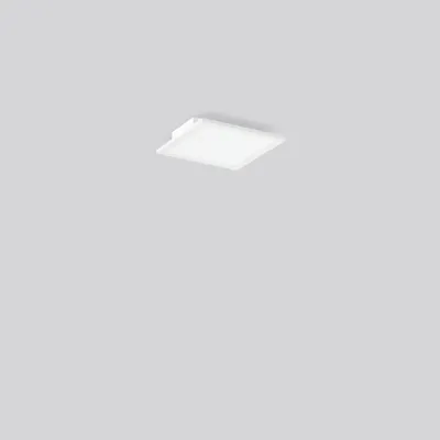 RZB LED Wand- & Deckenleuchte 312375.002 | SideliteECO | 19W | 2100lm | 3000K | 29,5x29,5cm | IP40 | Aluminium weiß