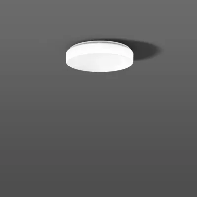 RZB LED-Wand-/Deckenleuchte 312084.002.1 | Flat Polymero Slim | 13,5W | 1200lm | 3000K | Ø300mm | IP40 | weiß