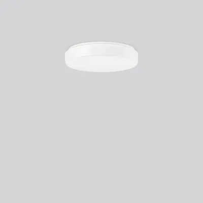 RZB LED-Wand-/Deckenleuchte 312084.002.1 | Flat Polymero Slim | 13,5W | 1200lm | 3000K | Ø300mm | IP40 | weiß