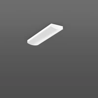 RZB LED-Wannenleuchte Planado C 312624.002.1 | 10-17W | 4000K | 1250-2050lm | 600x160x58mm | IP54 | IK05 | Stahl weiß