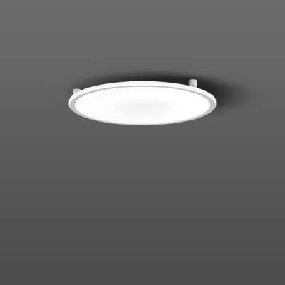 RZB LED Wand- und Deckenleuchte 312156.002.1 | 39W | 4000K neutralweiß | 3100 lm | Ø 580 mm | IP40 | Aluminium weiß