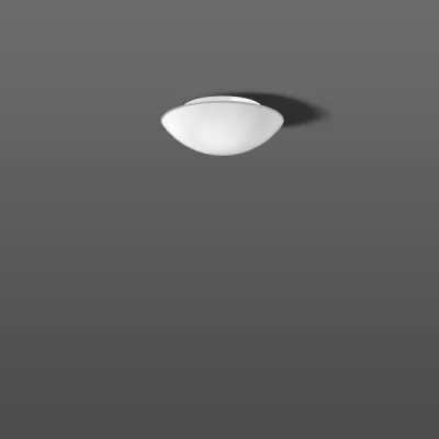 RZB LED Anbauleuchte 211427.002 Flat Basic | Wand- & Deckenleuchte | 11W | 1050lm | 3000K | Ø 30cm | Opalglas | weiß