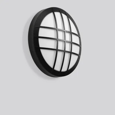 RZB LED Anbauleuchte ROUNDED 582106.0031 | 3,5–9,5W | rund | IP66 | 3000–4000K | 300mm | anthrazit