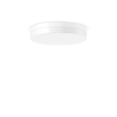 RZB LED Anbauleuchte FLAT SLIM 312632.002.76 | Decke & Wand | rund Ø400mm | 20-33W | 3000-4000K | DALI | IP65 | weiß