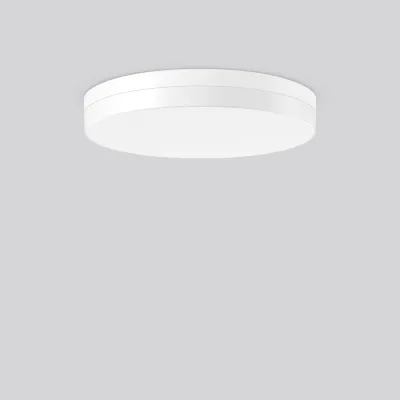 RZB LED-Anbauleuchte FLAT SLIM 480mm 24-35W | rund | 3500-5150lm | IP65 | MultiLumen | 3000-4000K | weiß