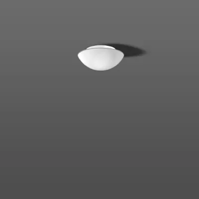RZB LED-Deckenleuchte FLAT BASIC 211428.002 | 6,9W | 730lm | 3000K warmweiß | Opalglas | rund | IP43 | Ø 250mm | weiß
