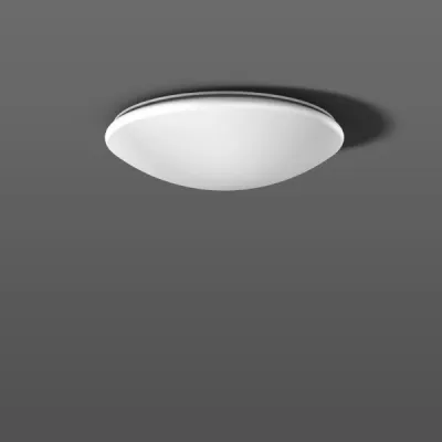 RZB LED-Sicherheitsleuchte Flat Polymero 21W | 2200lm | 4000K | IP40 | IK10 | weiß | Rettungswegbeleuchtung