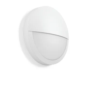 RZB LED-Wandanbauleuchte ROUNDED 582108.002.19 | 4,5-10W | 3000-4000K | MultiLumen | Sensor | IP66 | weiß