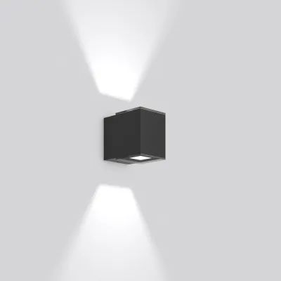 RZB LED-Wandleuchte 830, anthrazit 582080.0031