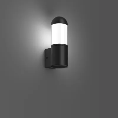 RZB LED-Wandleuchte 621100.0031 Mega | 10W 460lm | 3000K warmweiß | anthrazit | IP65 | Aluminium | Wandmontage