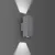 Bild: RZB LED-Wandleuchte 830, silber 582085.004