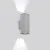 Bild: RZB LED-Wandleuchte 830, silber 582085.004