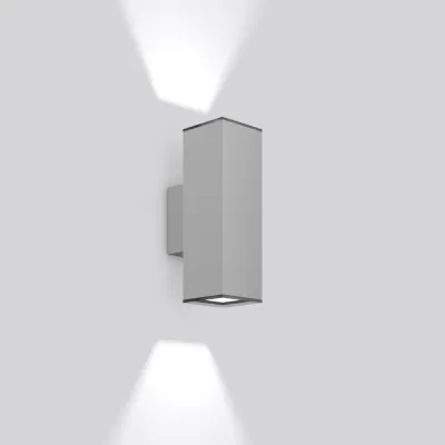 RZB LED-Wandleuchte 830, silber 582085.004