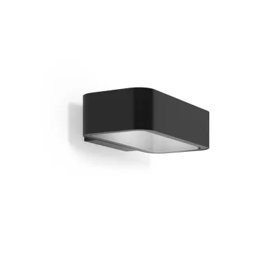 RZB LED-Wandleuchte Home 103 | 9W | 300lm | 3000K warmweiß | IP54 | Aluminium anthrazit | 220x130x55 mm
