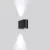 Bild: RZB LED-Wandleuchte Nadelspot PRO 582088.0031.76 | 23W | 2200lm | 3000K | DALI dimmbar | IP65 | anthrazit