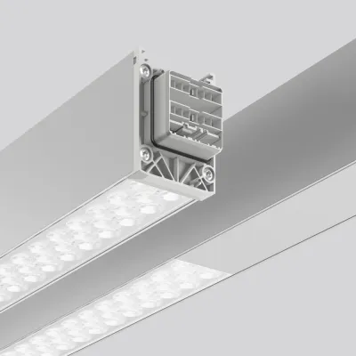 RZB LED-Lichtband Komplettmodul 954590.830.776.703 | 54W | 7800lm | 4547mm | 7-polig | DALI | 3000K | Aluminium