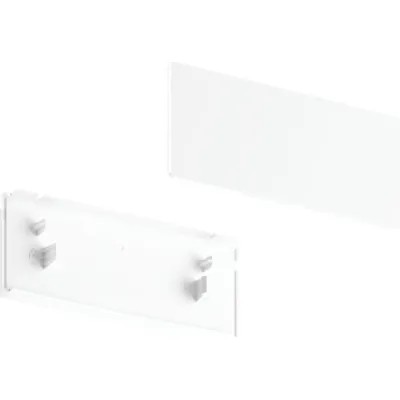 RZB Endkappen-Set 983464.002 | LUMARA Zubehör | Endkappe | weiß | Kunststoff | 160x18x62 mm | 2 Stück