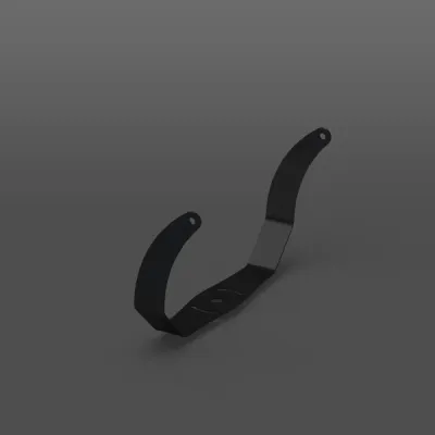 RZB Montageelement schwarz 982817.003