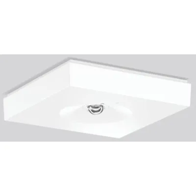 RZB LED-Sicherheitsleuchte CENTRYXX 672583.002 | 2,8W | IP40 | 4000K | 150x150mm | Deckenanbau | Weiß