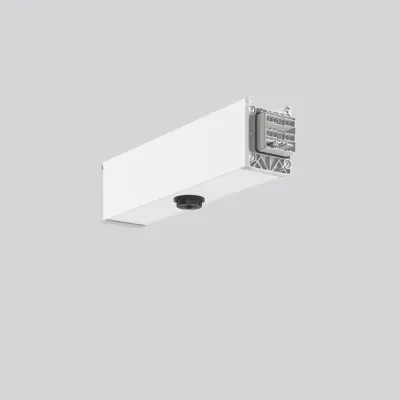 RZB Adapter für Sensoren 9503S7.002.400.010 | Zhaga Sockel | Aluminium | DALI-Anschluss | L 330 x B 58 x H 80 mm | weiß