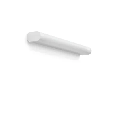 RZB Zimmermann LED Spiegelleuchte 451174.002.1 RT44 | 10W 4000K 970lm | IP44 | Schalter & Steckdose | Aluminium Weiß