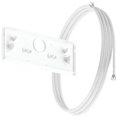 RZB Verbindungskit LUMARA 983465.002 | Kupplung gerade | für Anbauleuchten 1500mm | weiß | 1710x160x62 mm