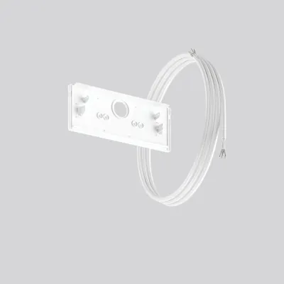 RZB Verbindungskit LUMARA 983465.002 | Kupplung gerade | für Anbauleuchten 1500mm | weiß | 1710x160x62 mm